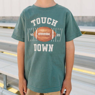 Sweet Wink - Sweet Wink - Touchdown Short Sleeve T-Shirt - Boys Clothing - Game Day - Classy Rascals Boutique