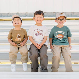 Sweet Wink - Sweet Wink - Touchdown Short Sleeve T-Shirt - Boys Clothing - Game Day - Classy Rascals Boutique
