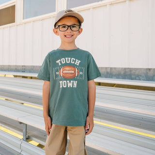 Sweet Wink - Sweet Wink - Touchdown Short Sleeve T-Shirt - Boys Clothing - Game Day - Classy Rascals Boutique