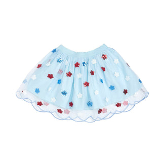 Sweet Wink - Sweet Wink - USA Sequin Stars Tutu - Fourth of July - Kids Clothing - Classy Rascals Boutique