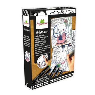 Sycamore - Sycamore - Manga - Layout and Markers - Kawaii Animals - Classy Rascals Boutique
