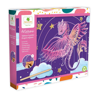 Sycamore - Sycamore - Scratch Art - Cuddly Dragons - Classy Rascals Boutique