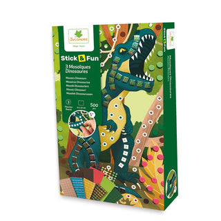Sycamore - Sycamore - Stick'N Fun - Mosaics Dinosaurs - Classy Rascals Boutique