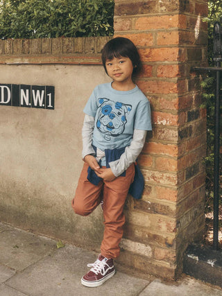 Tea Collection - Tea Collection Long-Sleeve Layered Tee | Chippy the Bulldog Boys Shirt - Classy Rascals Boutique