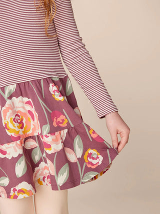 Tea Collection - Tea Collection Tiered Skirted Twirl Dress Turkish Rose - Classy Rascals Boutique