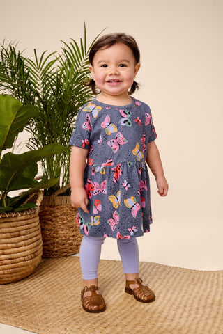 Tea Collection - Tea Short Sleeve Twirl Dress - Classy Rascals Boutique