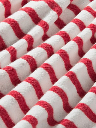 Tea Collection - Tea Stripe Tie Shoulder Twirl Dress Pomme - Classy Rascals Boutique