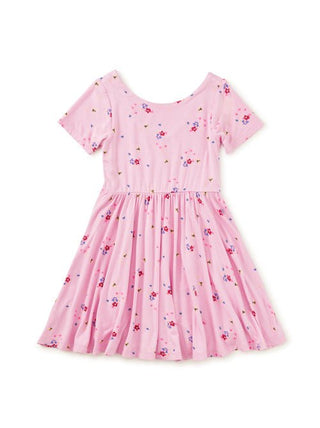 Tea Collection - Tea Tiered Bamboo Playsoft Dress Busy Bees & Flowers - Classy Rascals Boutique