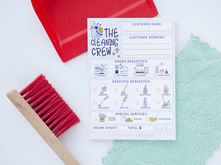 The Paper and Plan Co. - The Paper and Plan Co. - Cleaning Crew Playtime Pad - Classy Rascals Boutique