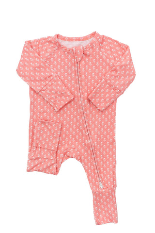 The Uptown Baby - The Uptown Baby BB's Tulips Sleep Romper - Classy Rascals Boutique