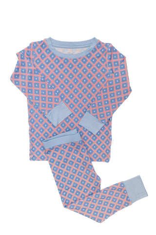 The Uptown Baby - The Uptown Baby Diamond Star 2-Piece Pajamas - Classy Rascals Boutique