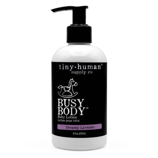 Tiny Human Supply Co. - Tiny Human Supply Co. - Busy Body™ Baby Lotion 8oz - Dreamy Lavender - Classy Rascals Boutique