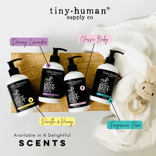 Tiny Human Supply Co. - Tiny Human Supply Co. - Busy Body™ Baby Lotion 8oz - Dreamy Lavender - Classy Rascals Boutique