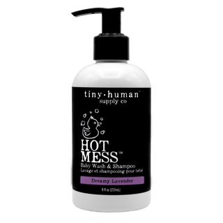 Tiny Human Supply Co. - Tiny Human Supply Co. - Hot Mess™ Shampoo and Baby Wash 8oz - Dreamy Lavender - Classy Rascals Boutique