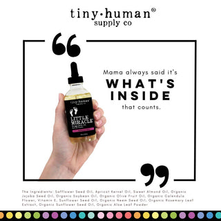 Tiny Human Supply Co. - Tiny Human Supply Co. - Little Miracle™ Belly Oil - Classy Rascals Boutique