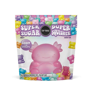 Classy Rascals Boutique - Top Trenz Super Duper Sugar Squisher Axolotl - Classy Rascals Boutique