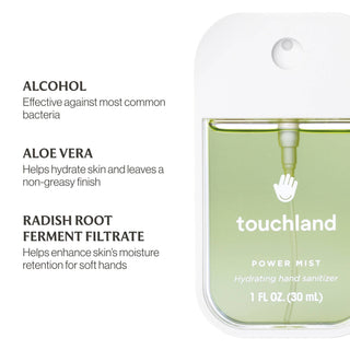 Touchland - Touchland - Applelicious Power Mist Hydrating Hand Sanitizer - Classy Rascals Boutique