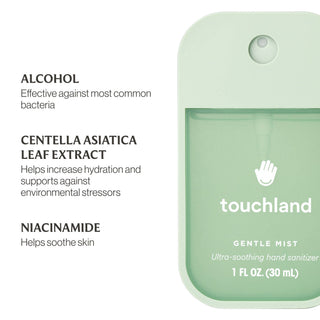 Touchland - Touchland - Lily Of The Valley Gentle Mist Ultra - Soothing Hand Sanitizer - Classy Rascals Boutique