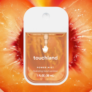 Touchland - Touchland - Velvet Peach Power Mist Hydrating Hand Sanitizer - Classy Rascals Boutique