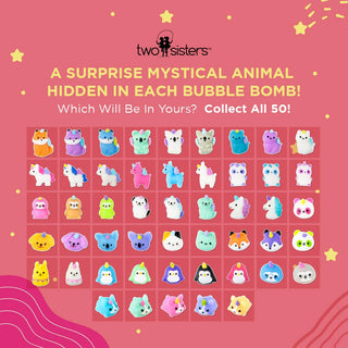 Two Sisters Spa - Two Sisters Spa - Mystical Animal Kids Bath Bomb with Toy Inside - Classy Rascals Boutique