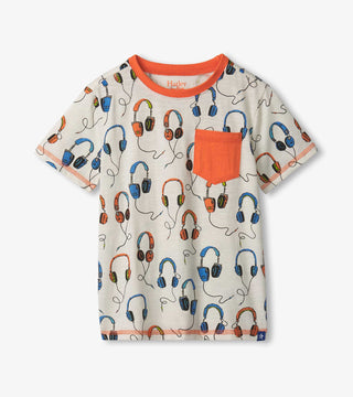 Hatley Big Headphones Graphic Tee