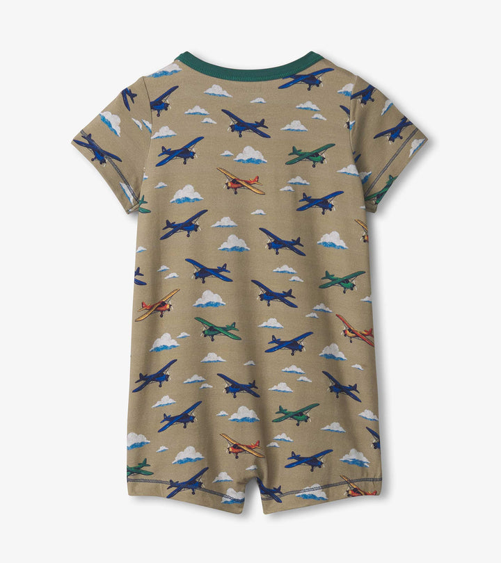 Hatley Airplanes Bamboo Romper