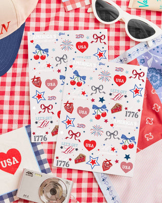 xo, Fetti - xo, Fetti - America 250 Tattoos | patriotic, 4th of july, usa, temporary - Classy Rascals Boutique