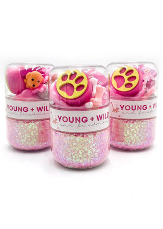 YOUNG WILD & FRIEDMAN - Young Wild & Friedman Grab & Go Dough Jar - Pink Pet Shop - Classy Rascals Boutique