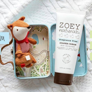 Zoey Naturals - Zoey Naturals Fragrance - Free Diaper Cream - 3.4oz - Classy Rascals Boutique