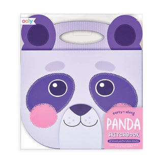 OOLY Animal Carry Along Sketchbook - Panda