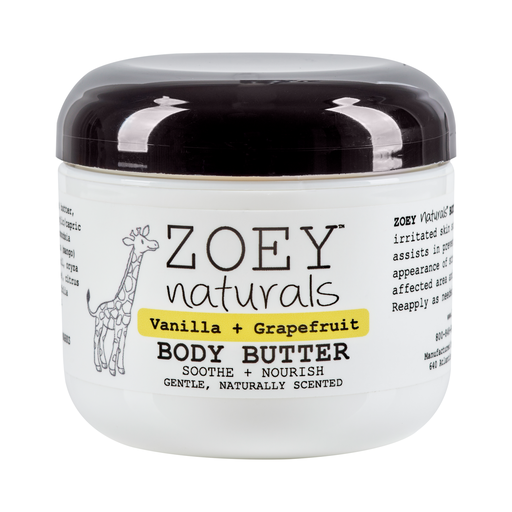 Zoey Naturals Vanilla Grapefruit Body Butter - 4oz