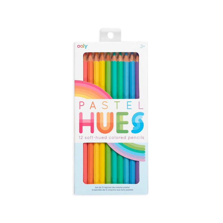 OOLY Pastel Hues Colored Pencils - Set of 12