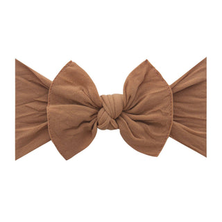Baby Bling Bows - Baby Bling Bows - KNOT: camel - Classy Rascals Boutique