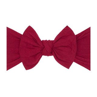 Baby Bling Bows - Baby Bling Bows KNOT: ruby - Classy Rascals Boutique