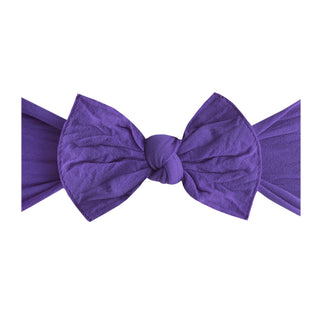 Baby Bling Bows - Baby Bling Knot Ultra Violet - Classy Rascals Boutique