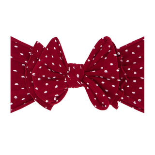 Baby Bling Bows - Baby Bling Shab - Bow - Lous Ruby Dot - Classy Rascals Boutique