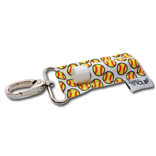LippyClip Lip Balm Holder - Softball LippyClip® Lip Balm Holder for Chapstick