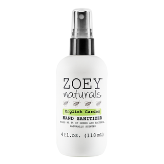 Zoey Naturals - English Garden Hand Sanitizer - 4oz