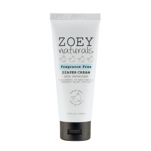 Zoey Naturals Fragrance-Free Diaper Cream - 3.4oz