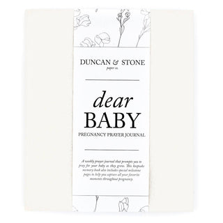 Duncan & Stone Paper Co. - Duncan & Stone Paper Co. - Dear Baby: A Pregnancy Prayer Journal & Memory Book for Moms - Classy Rascals Boutique