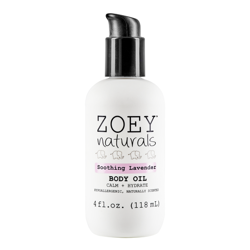 Zoey Naturals Soothing Lavender Body Oil - 4oz