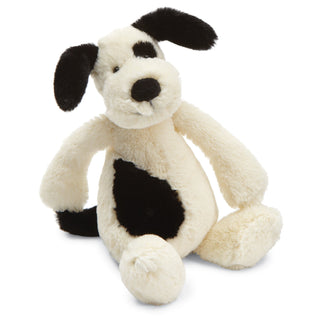 Jellycat - Jellycat Bashful Black & Cream Puppy Little - Classy Rascals Boutique