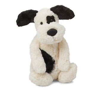 Jellycat - Jellycat Bashful Black & Cream Puppy Medium - Classy Rascals Boutique