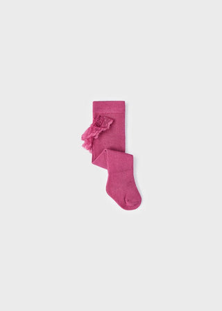 Mayoral - Mayoral Flounces Tights Magenta - Classy Rascals Boutique