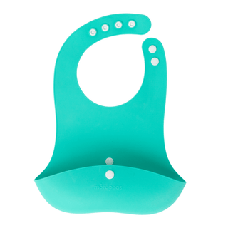 morepeas - morepeas - Roll & Snap Bib - Classy Rascals Boutique
