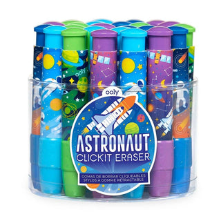OOLY - OOLY - Click - It Erasers : Astronaut - Classy Rascals Boutique