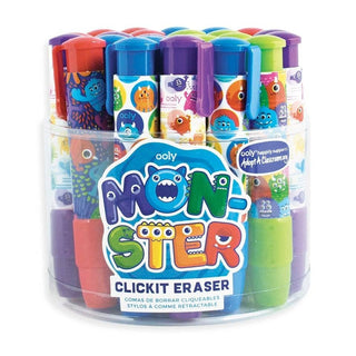 OOLY - OOLY Click - It Erasers: Monster - Classy Rascals Boutique