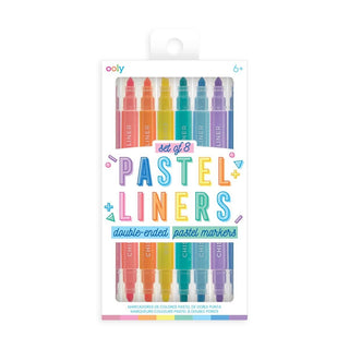 OOLY - OOLY Pastel Liner Double Ended Markers - Classy Rascals Boutique