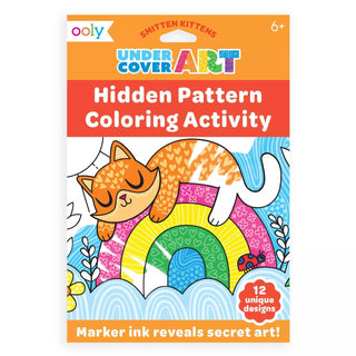 OOLY - OOLY - Undercover Art Hidden Patterns Coloring - Smitten Kitten - Classy Rascals Boutique