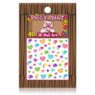 Piggy Paint - Piggy Paint - Heart Nail Art - Classy Rascals Boutique